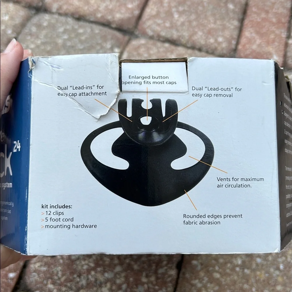NWT - LIDS Perfect Curve CapRack Holds 24 Hats